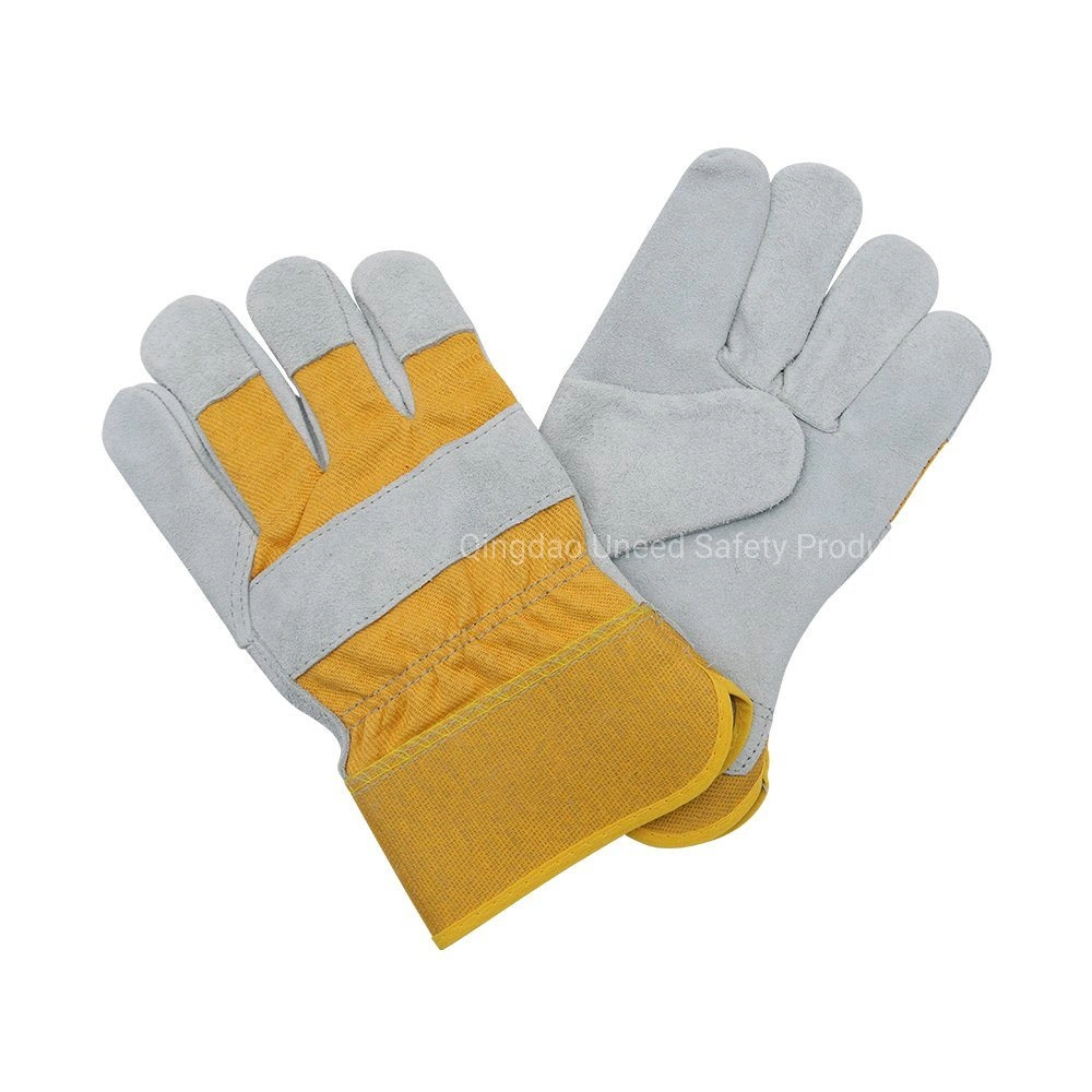 High Durable Firefighter Wear Resistant Cow Leather Fireproof Safety Work Gloves