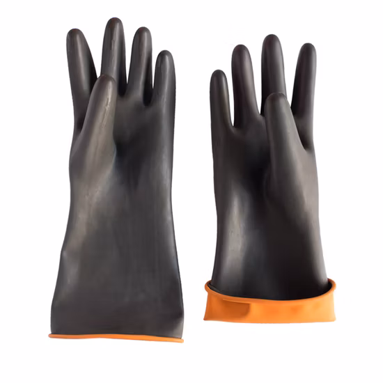 Guante de mano de nitrilo de látex protector resistente a los cortes de seguridad en el trabajo mecánico industrial sin costuras